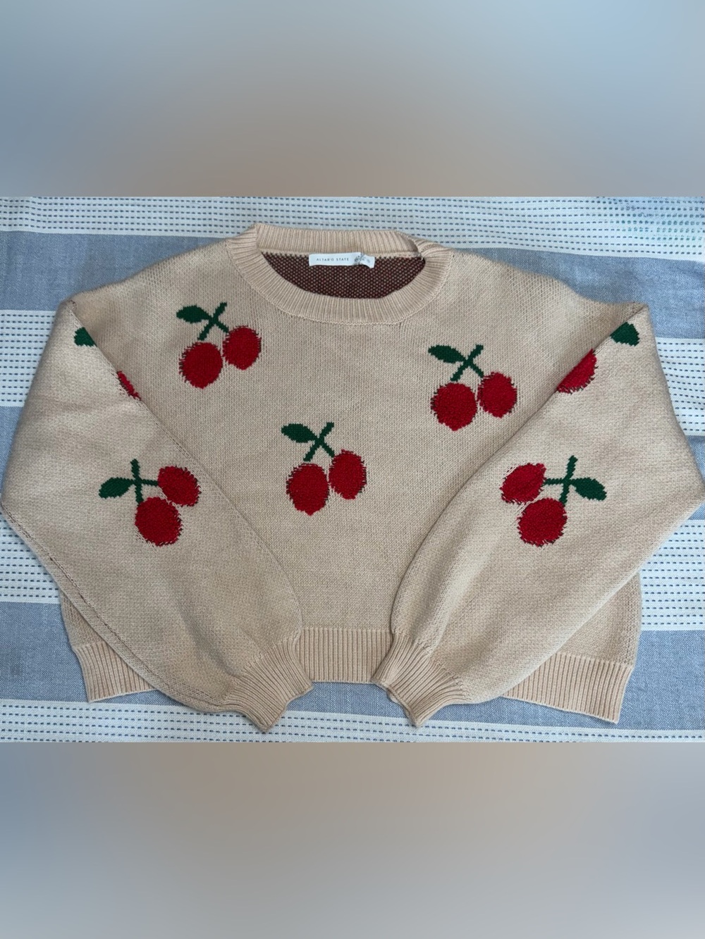 Altar'd State Charli Cherry Sweater - Picture 4 of 11